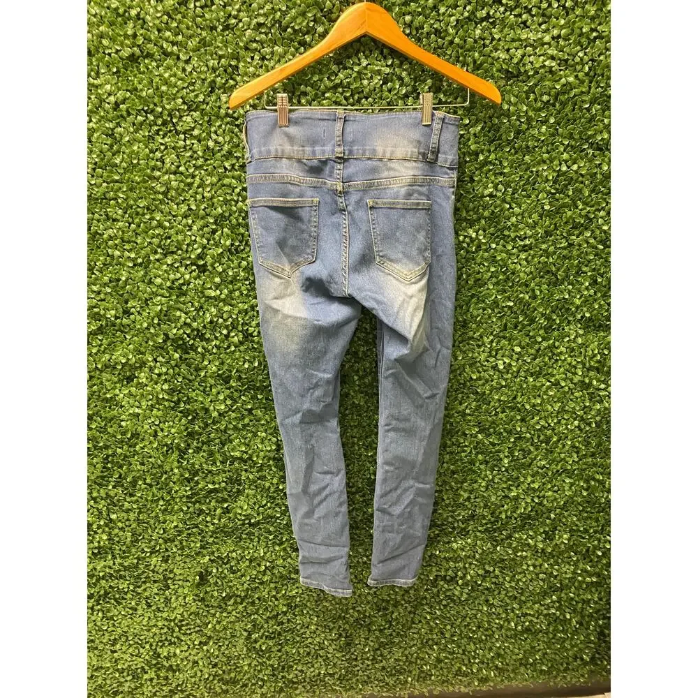 Mid Rise jeans with distressing  Size 11 - Picture 6 of 7